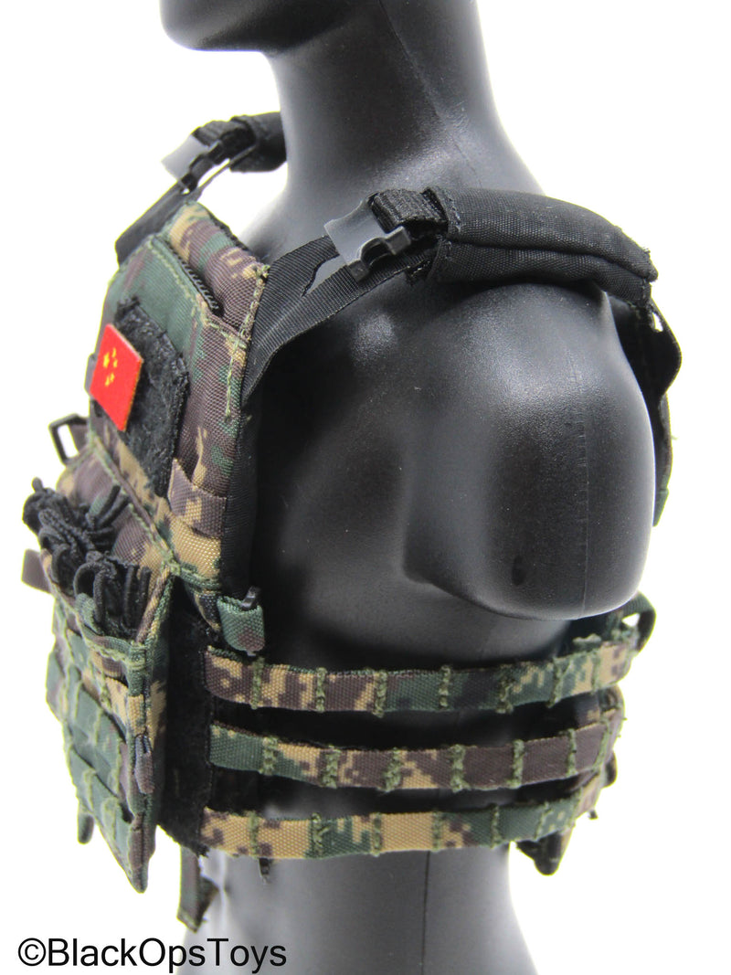 Load image into Gallery viewer, PLA NMC Combat Diver - Type 7 Plate Carrier w/Patch
