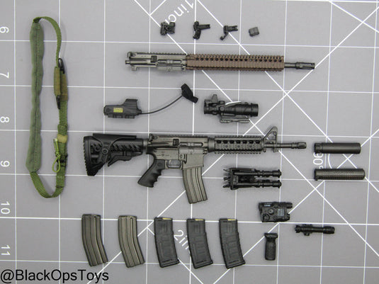 IDF Navy SFU - M4A1 Rifle w/Swappable Upper Receiver/Barrell & Attachment Set