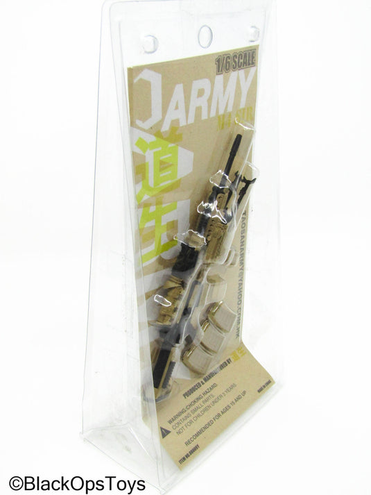 Taosun Army - Black & Tan M4 SIR Rifle Set - MINT IN BOX