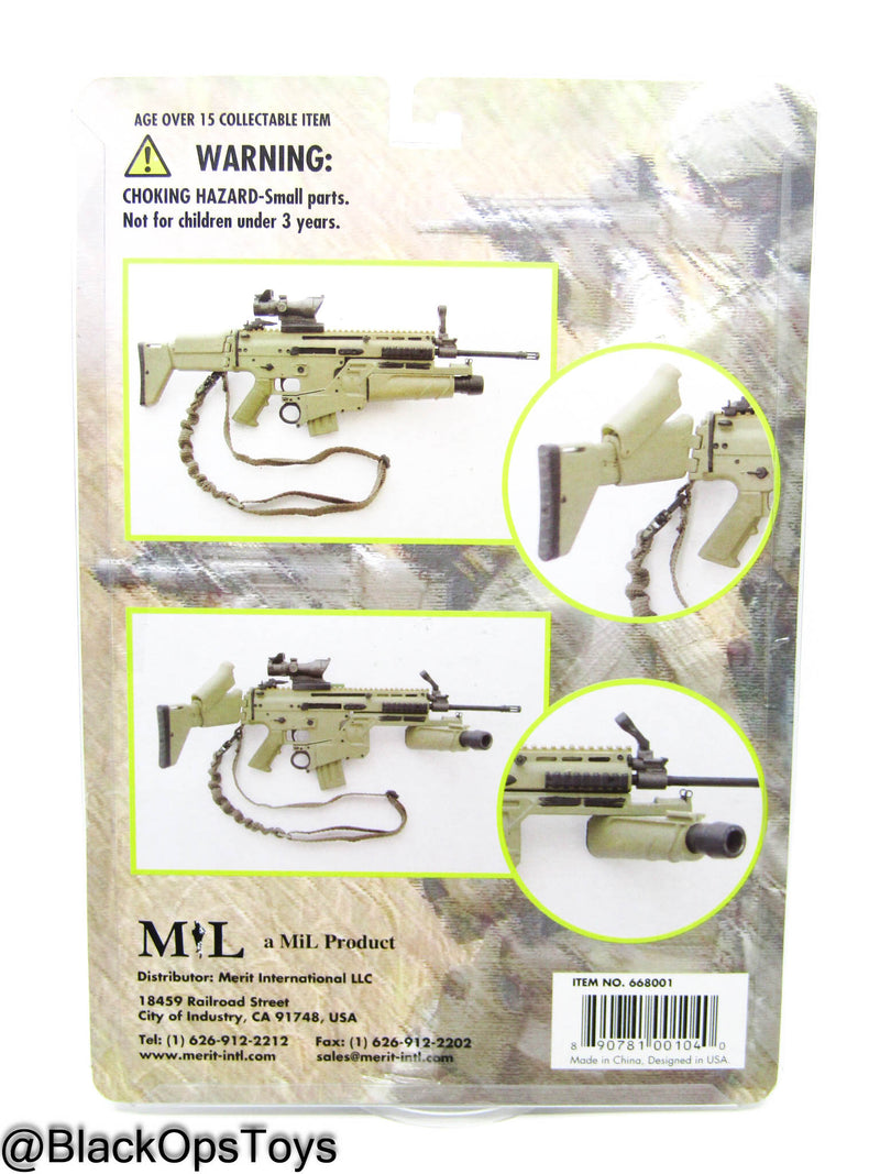 Load image into Gallery viewer, US SOCOM Automatic Rifle Set - MINT IN BOX
