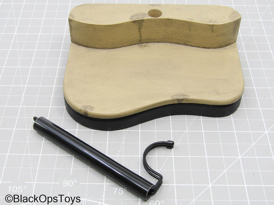 Custom Tan Base Figure Stand (READ DESC)