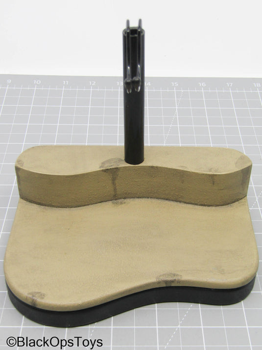 Custom Tan Base Figure Stand (READ DESC)