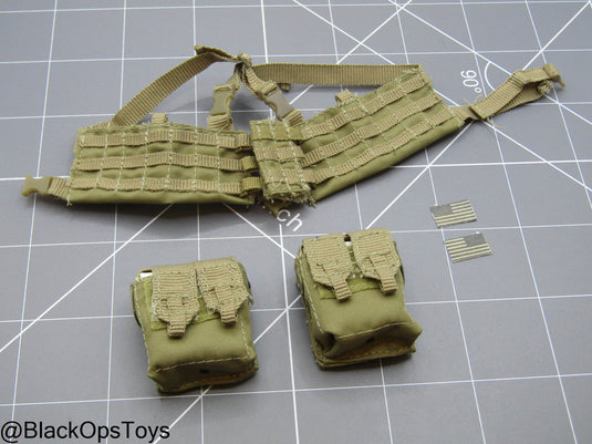 Bam 1/6 LMG Gunner Chest Rig w/Pouch Set