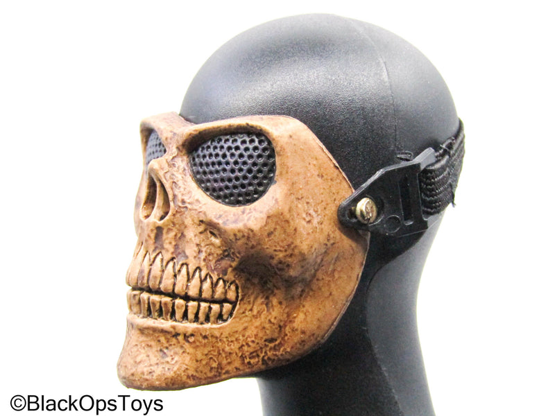Load image into Gallery viewer, Dark Brown Skull Mask (Loading Toys)
