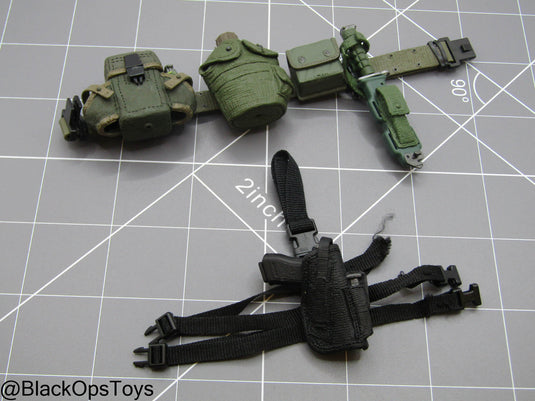 Bam 1/6 Molded Rivet Belt & Pouch Set