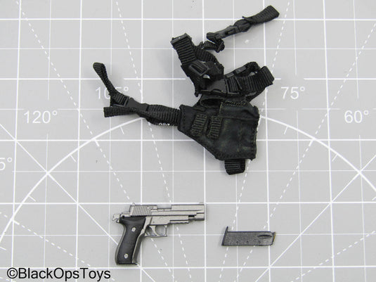 SIG Pistol w/Drop Leg Holster