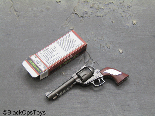 Resident Evil 2 Claire Redfield - .45 Colt Revolver Pistol w/Ammo Box