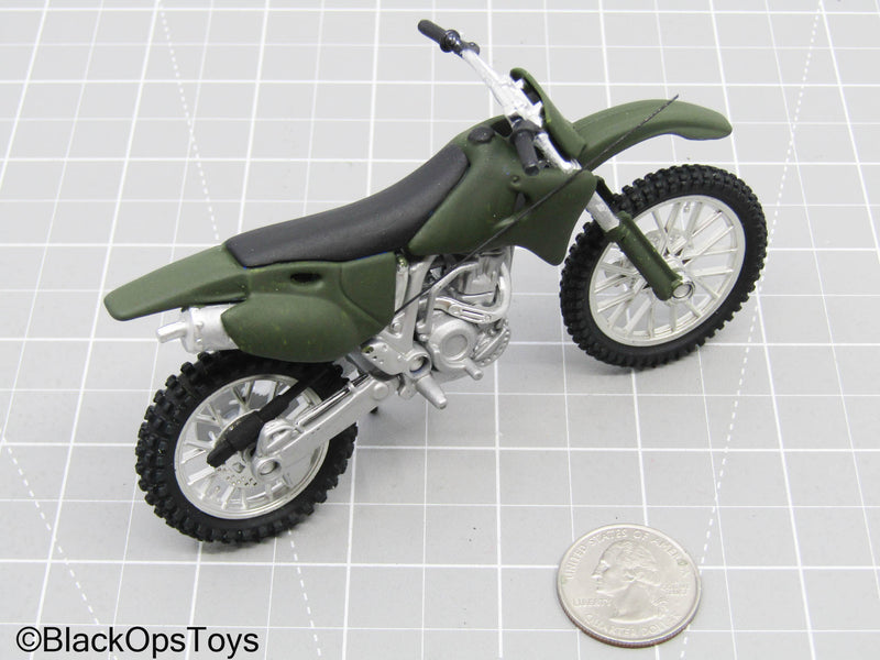 Load image into Gallery viewer, 1/12 Metal OD Green Dirt Bike
