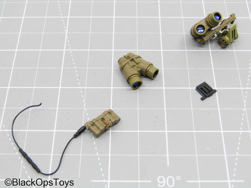 Load image into Gallery viewer, Tan Night Vision Goggles Set
