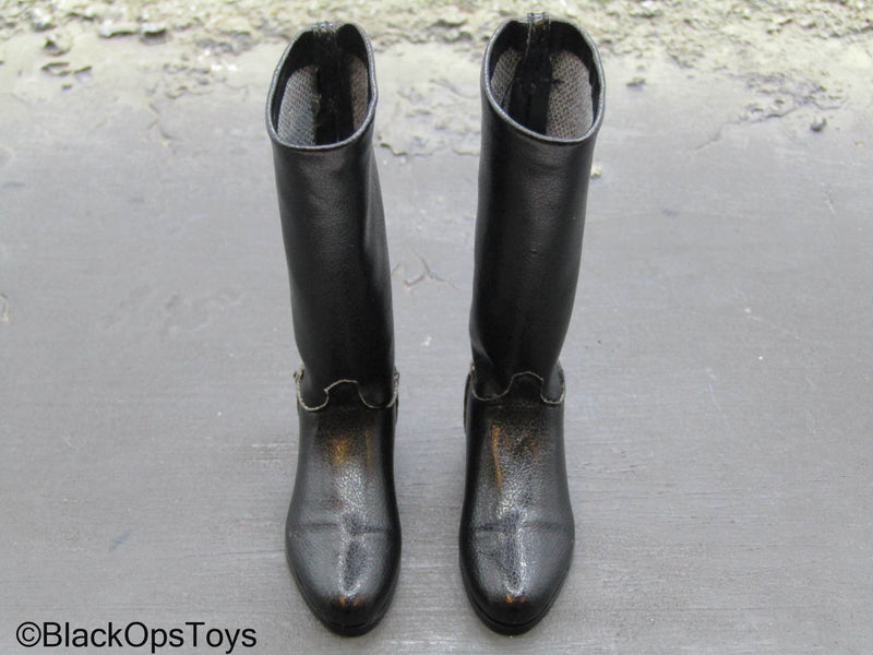 Load image into Gallery viewer, Star Wars - Luke Skywalker - Black Leather Like Boots (Peg Type)
