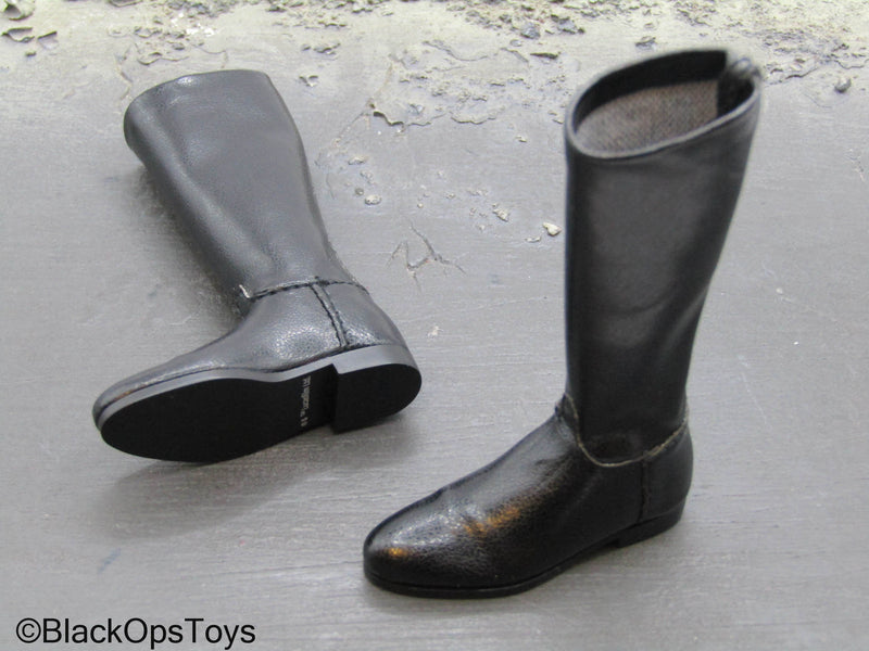 Load image into Gallery viewer, Star Wars - Luke Skywalker - Black Leather Like Boots (Peg Type)
