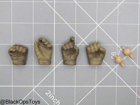 Indiana Jones ROTLA - Brown Gloved Hand Set (x4)