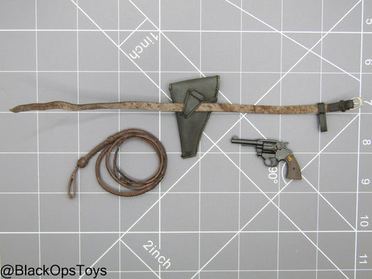Indiana Jones TOD - Revolver w/Holster & Whip