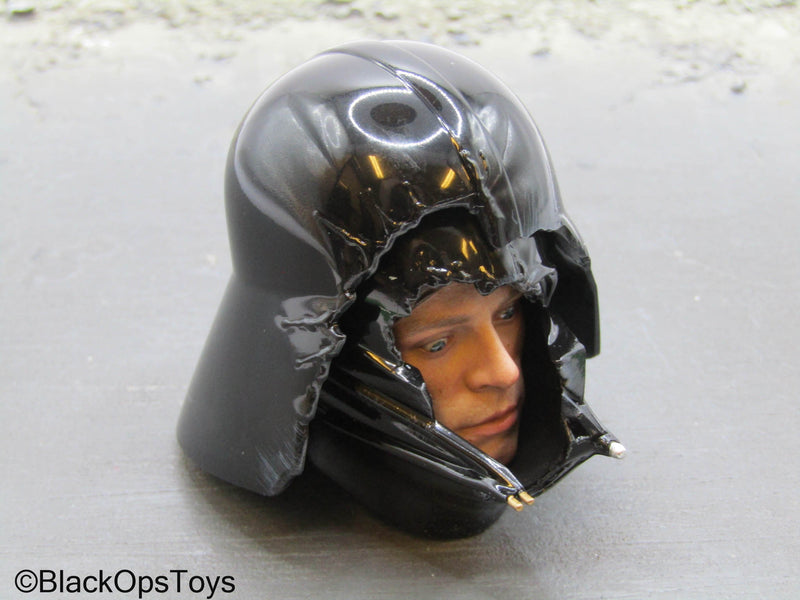 Load image into Gallery viewer, Star Wars Bespin Luke Skywalker - Severed Vader Helmet w/Luke Face
