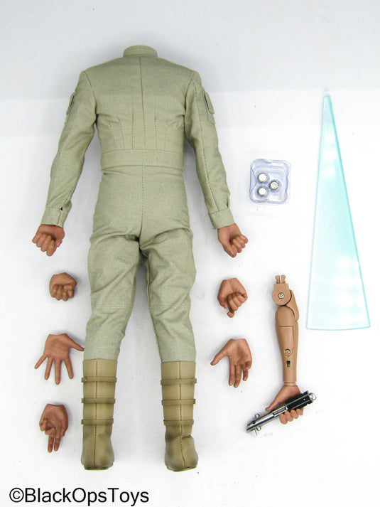 Star Wars Bespin Luke Skywalker - Male Body w/ Tan Uniform & Lightsaber Arm