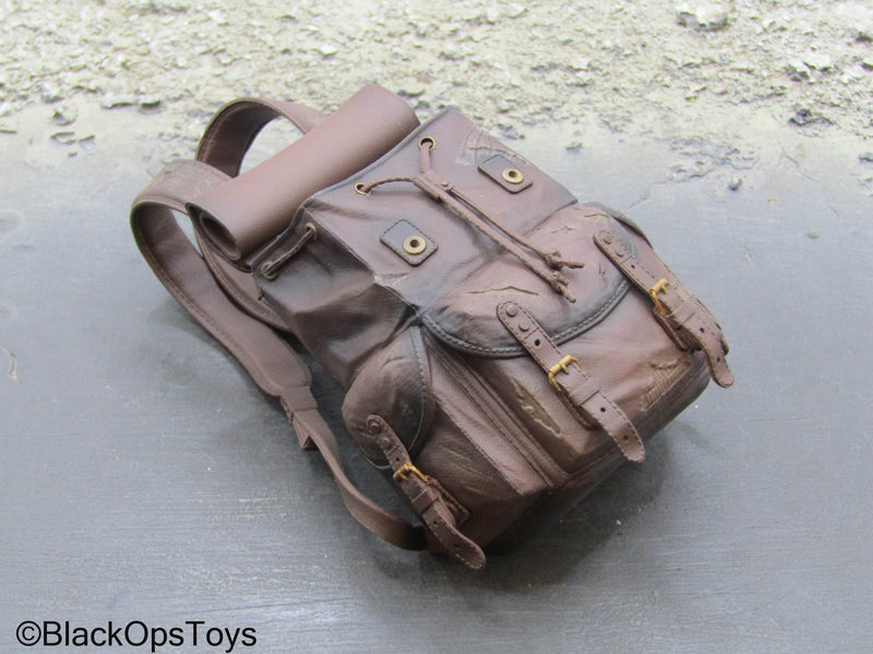 Load image into Gallery viewer, Brown Moulded Backpack

