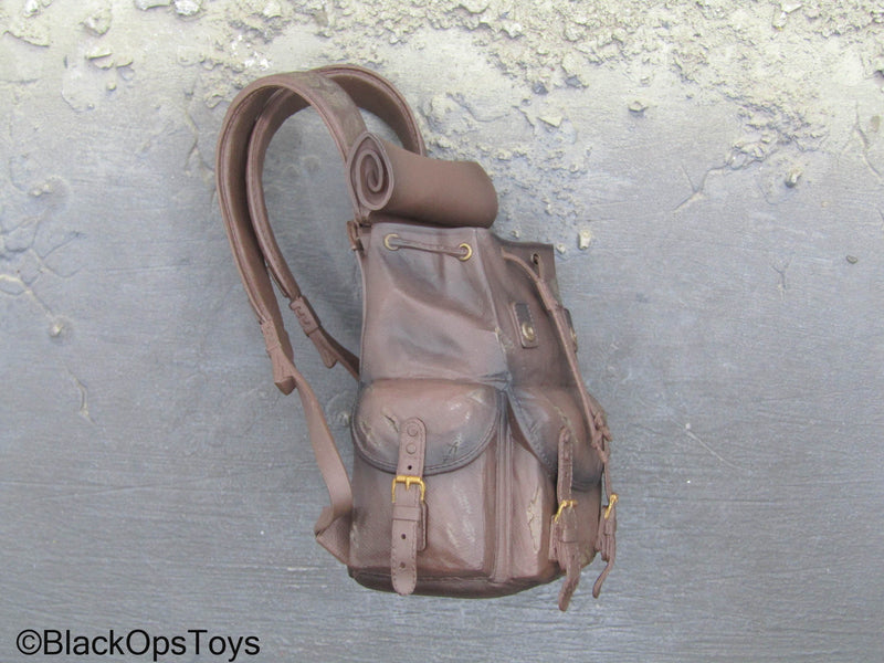 Load image into Gallery viewer, Brown Moulded Backpack
