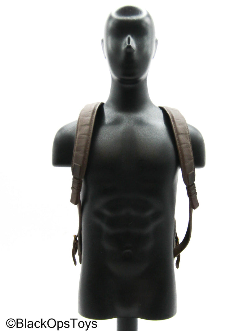 Load image into Gallery viewer, Brown Moulded Backpack
