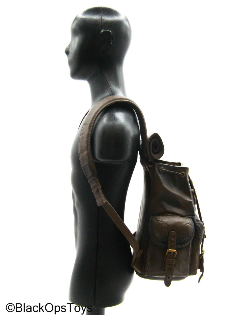 Load image into Gallery viewer, Brown Moulded Backpack
