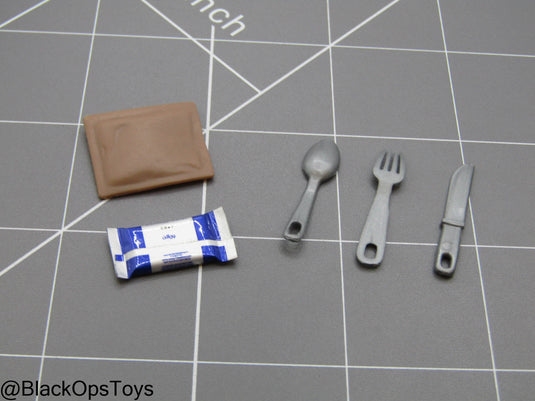 Bam 1/6 WWII Era Utensils w/Snack Set
