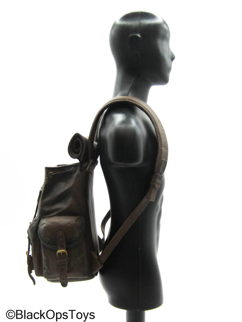 Load image into Gallery viewer, Brown Moulded Backpack

