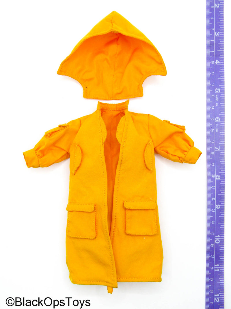 Load image into Gallery viewer, Sniper Girl - Orange Wired Coat w/Hood
