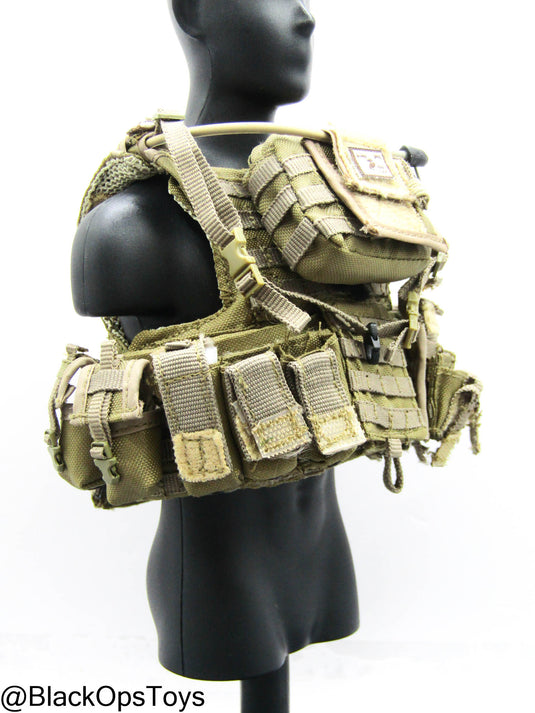 1st Marine Spec. Op. BN - Tan Plate Carrier w/Pouch Set Type 1