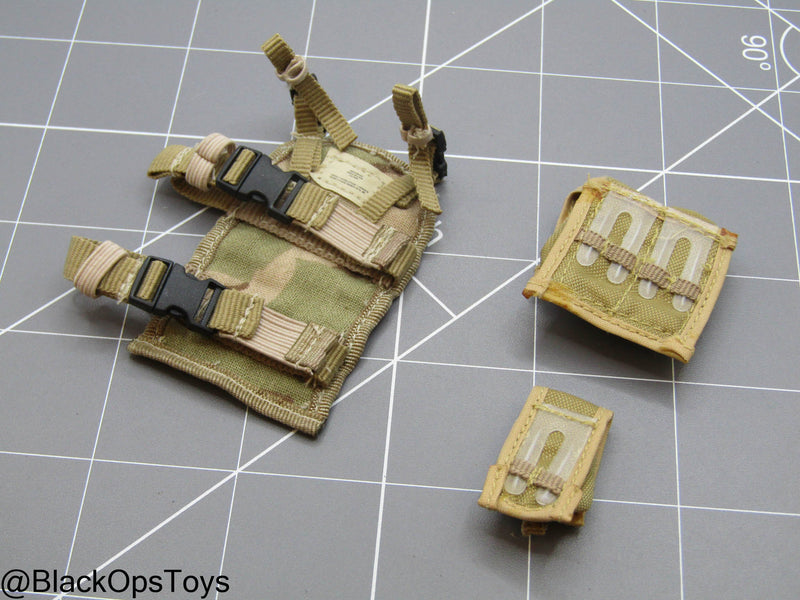 Load image into Gallery viewer, Drop Leg MOLLE Panel w/Pouch Set
