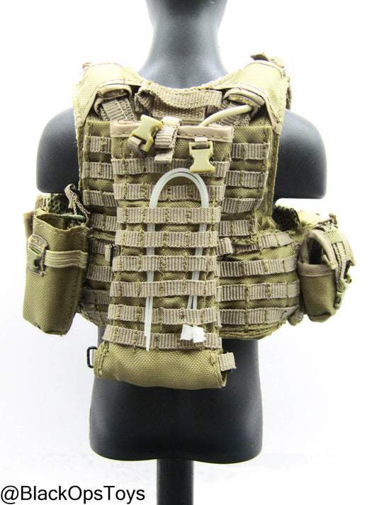 1st Marine Spec. Op. BN - Tan Plate Carrier w/Pouch Set Type 1
