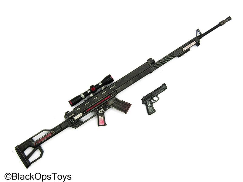Load image into Gallery viewer, Sniper Girl - Sniper Rifle w/Metal Pistol
