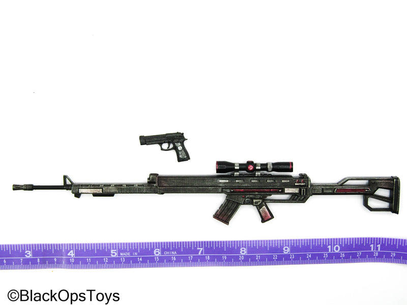 Load image into Gallery viewer, Sniper Girl - Sniper Rifle w/Metal Pistol
