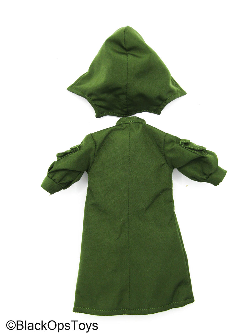 Load image into Gallery viewer, Sniper Girl - Green Wired Female Coat w/Hood
