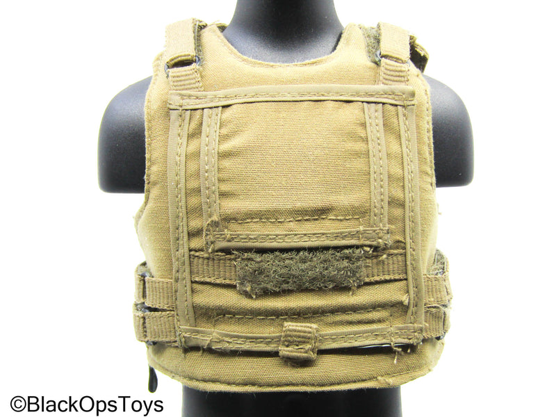 Load image into Gallery viewer, Tan Plate Carrier Vest (Hot Toys)
