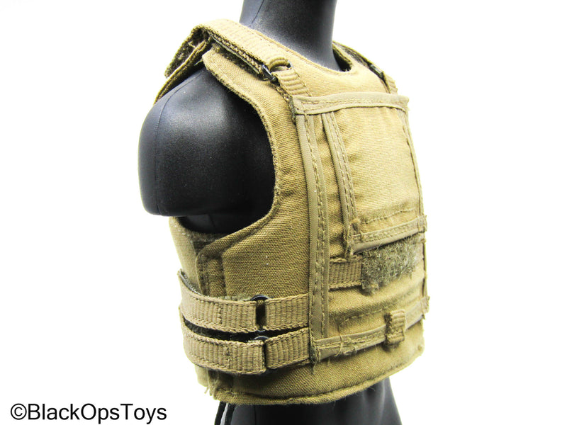 Load image into Gallery viewer, Tan Plate Carrier Vest (Hot Toys)
