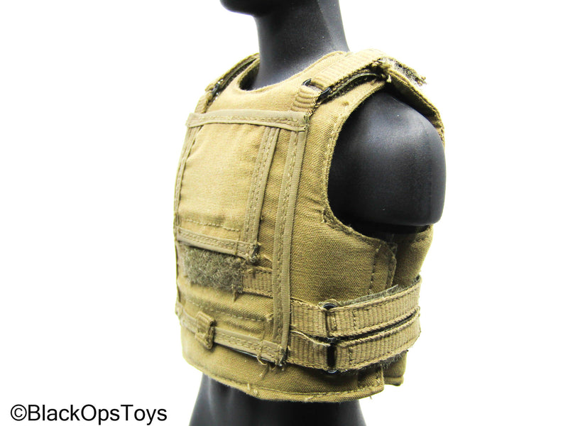 Load image into Gallery viewer, Tan Plate Carrier Vest (Hot Toys)
