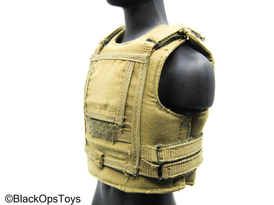 Tan Plate Carrier Vest (Hot Toys)