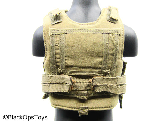 Tan Plate Carrier Vest (Hot Toys)