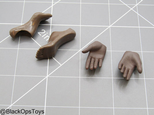 Bam 1/6 African American Hand & Feet Set