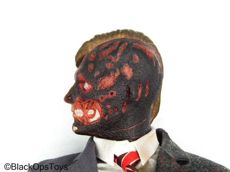 Load image into Gallery viewer, Harvey Dent - Male Dressed Body w/Burned Face &amp; Jacket
