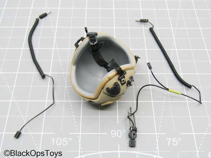 Load image into Gallery viewer, Tan SF HALO Helmet w/Headset

