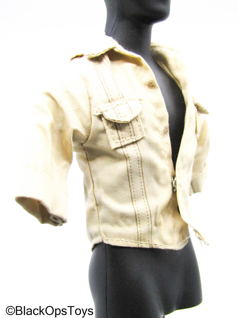 Load image into Gallery viewer, Indiana Jones - Tan Button-Up Shirt

