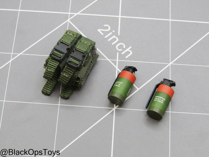Load image into Gallery viewer, SDU Assault Team - Flashbang Grenades w/Pouch
