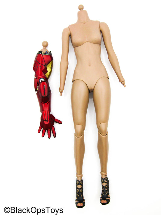 Iron Man 3 - Pepper Pots - Female Body w/Iron Man Arm & High Heel Shoes