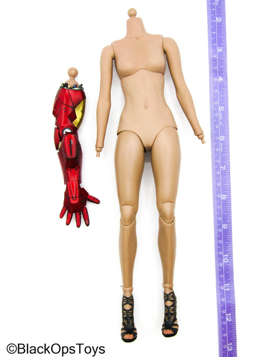 Iron Man 3 - Pepper Pots - Female Body w/Iron Man Arm & High Heel Shoes