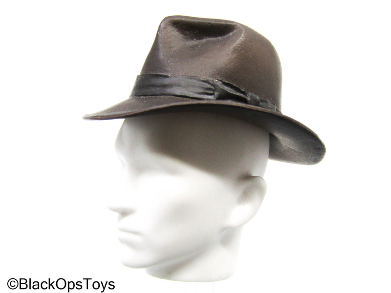 Load image into Gallery viewer, Indiana Jones - Brown Outback Fedora
