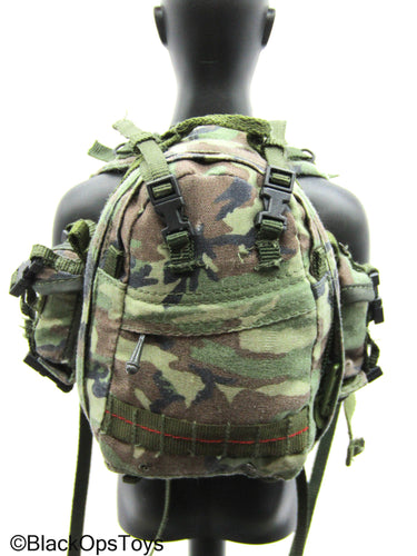 Woodland Camo Backpack - MINT IN BOX