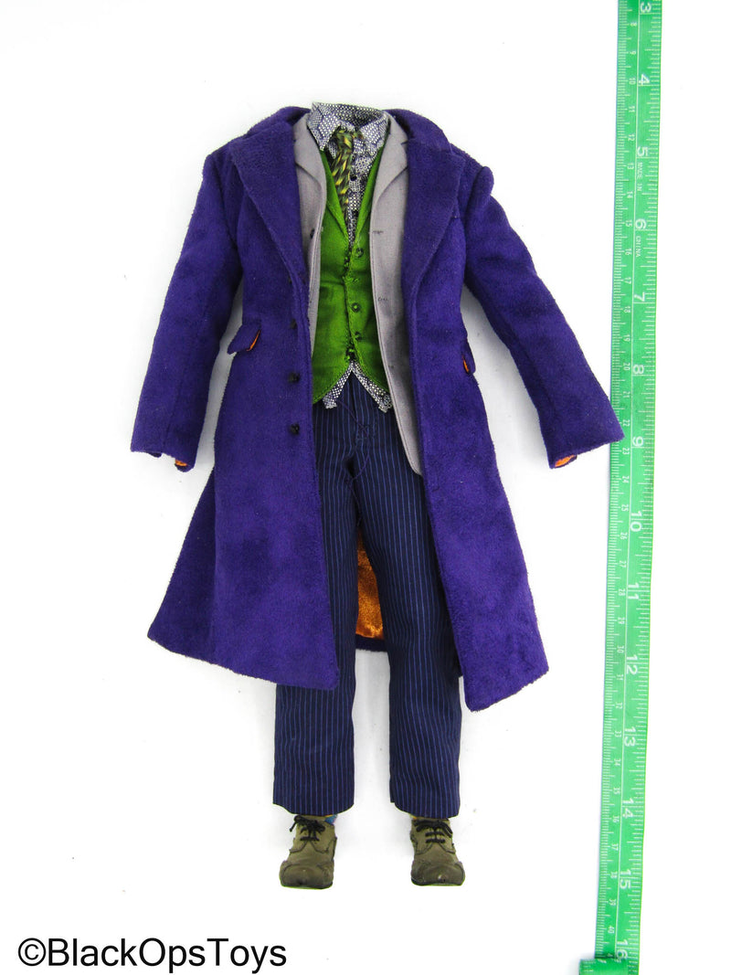 Load image into Gallery viewer, The Dark Knight - Joker DX - Male Dressed Body w/Purple Overcoat &amp; Shoes
