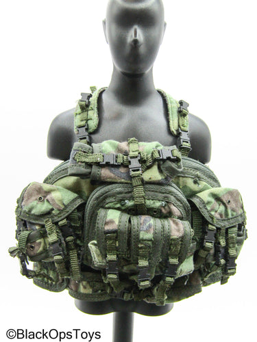 Woodland Camo Denali Chest Rig Harness