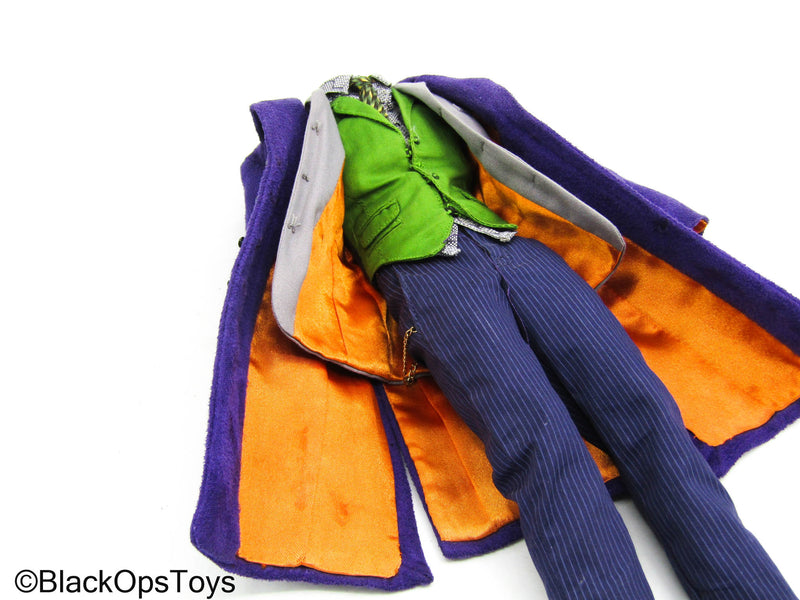 Load image into Gallery viewer, The Dark Knight - Joker DX - Male Dressed Body w/Purple Overcoat &amp; Shoes
