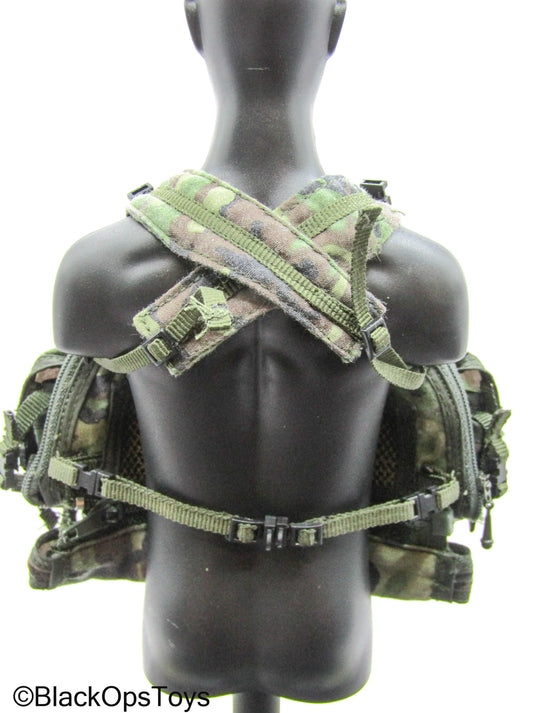 Woodland Camo Denali Chest Rig Harness